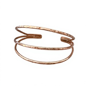 Pulsera curativa de cobre macizo de primera calidad, joyería artesanal hecha a mano para hombres y mujeres, accesorio de moda elegante - Product Image 1