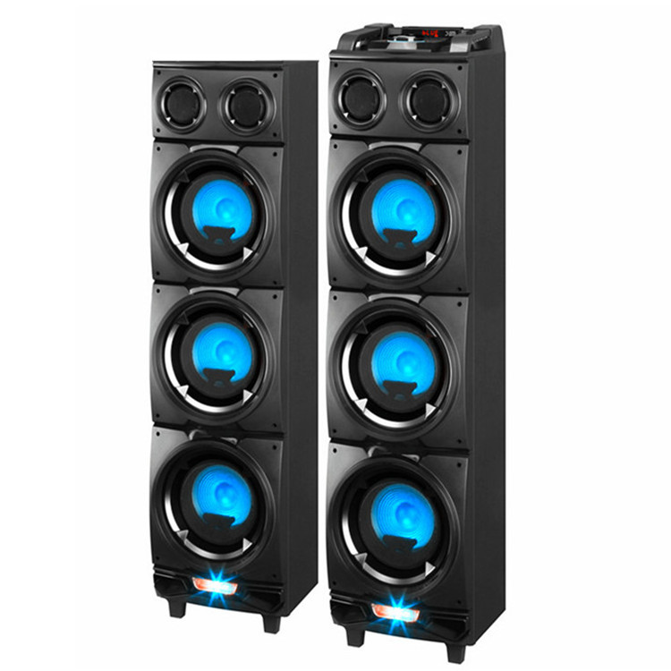 Горячая Распродажа 8 дюймов x 6 2000 Вт linge колонки LG-8103S Активный Пассивный караоке профессиональный высокой мощности для вечеринок динамик с тележки