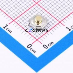 G4B252412 Tactile Switch SMD-4P,5.2x5.2mm Switch Single Pole Single Throw Round Button 1.6N 5.2mm - Product Image 1