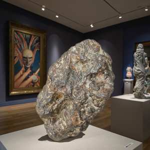 Desheng quặng đá thô thiên thạch lớn đặc biệt có thể được chạm khắc và cắt thiên thạch tự nhiên - Product Image 4