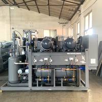 Unité de réfrigération industrielle à vis pour le refroidissement de l'eau, destinée aux salles de serveurs et aux systèmes de refroidissement de chambres froide