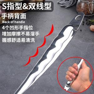 Stainless Steel <b>Pasta</b> Scoops Long Handle S Type Hollow Handle For Noodle Straining Kitchen Cooking <b>Tools</b> - Product Image 2