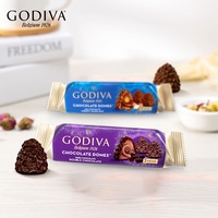 Vente en gros de bonbons au chocolat double, collation exotique de haute qualité, confiserie au chocolat, boîte en vrac