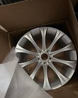 Jantes de course SYAC 8-10 pouces en alliage d'aluminium argenté 5x120 ET20 à rayons multiples, garantie 5 ans pour M5/M6 E61-E64/E39/E46/E60