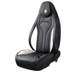 Vente à prix réduit, housses de siège de voiture universelles confortables en cuir de luxe, respirantes, toutes saisons, ensemble complet pour SUV - Product Image 4