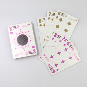 Custom <b>Paper</b> Poker Cards CMYK Printing Customized Color Size With Private Logo Wholesale - Product Image 4
