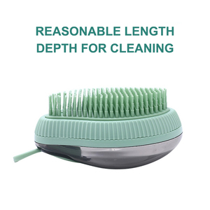 Cepillo Suave de TPR Ecológico y Autolimpiante para Baño de Reptiles, Masajeador y Champú, Venta al Por Mayor - Product Image 4