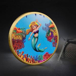 En gros, en stock : Pièces commémoratives de la Fée des Dents, badges colorés de dessins animés pour la remise des dents des enfants, objets de collection - Product Image 3