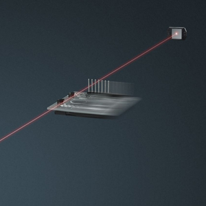 Keyence LV-S41L có thể điều chỉnh chùm tia tại chỗ NPN Máy quét kỹ thuật số khuếch tán phản xạ chiều cao dòng Độ chính xác cao cảm biến laser - Product Image 6