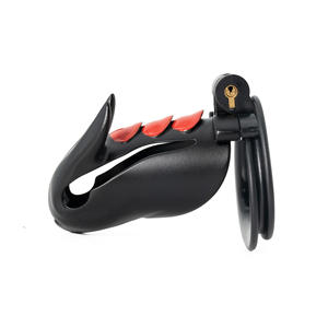 Nuevo Candado <span class=keywords><strong>de</strong></span> Castidad Dragón Malvado, Dispositivo <span class=keywords><strong>de</strong></span> Restricción <span class=keywords><strong>para</strong></span> Esclavos, Jaula <span class=keywords><strong>para</strong></span> Pene, Juguete Erótico <span class=keywords><strong>para</strong></span> Hombres - Product Image 5