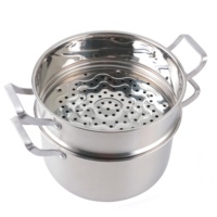 Xiaomi — pot à soupe à double couche, en acier inoxydable, avec poignées et couvercle, double bouillettes, OEM/ODM 201
