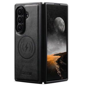 Funda Protectora para Teléfono con Carga Inalámbrica Magnética de Cuero Sintético con Sensación Esmerilada SUTENI para <span class=keywords><strong>Samsung</strong></span> <span class=keywords><strong>Galaxy</strong></span> Z Fold 7 6 - Product Image 5