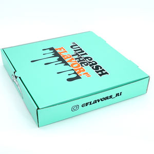 Boîte postale ondulée personnalisée avec impression complète brillante Boîte d'expédition plate et durable pour l'emballage d'aliments, de cadeaux et d'abonnements - Product Image 4