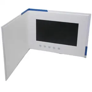 Customized Box Size Type LCD Screen Video Brochure Gift Box Video Book LCD Brochure