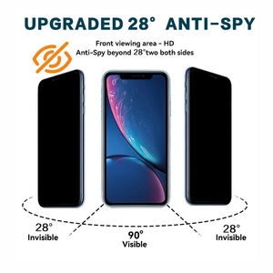 ฟิล์มกันรอยแบบป้องกันการมองเห็น สำหรับ iPhone 15 14 13 12 11 16 Pro Max Mini 7 8 Plus - Product Image 2