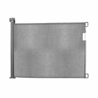 Barrière de sécurité rétractable pour bébé Prodigy SG008, installation facile, ABS + métal, maille en plastique, fonction de verrouillage, utilisation en cuisine, pour les enfants de 0 à 4 ans, PGS