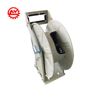 Carrete <span class=keywords><strong>de</strong></span> manguera <span class=keywords><strong>de</strong></span> <span class=keywords><strong>combustible</strong></span> diésel automático <span class=keywords><strong>de</strong></span> rebobinado automático con controlador <span class=keywords><strong>de</strong></span> resorte resistente profesional retráctil <span class=keywords><strong>de</strong></span> 34 pulgadas y 15 metros - Product Image 2