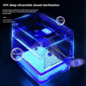 Auto-limpeza automática inteligente <span class=keywords><strong>Cat</strong></span> Litter Box Inteligente Pet Fornecimento WC Feito de <span class=keywords><strong>PP</strong></span> durável Material para Kitties - Product Image 6