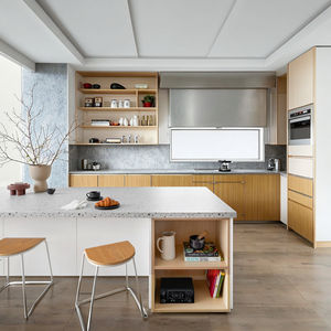 모듈 식 주방 수납 캐비닛 현대 주방 디자인 주방 스탠드 캐비닛 홈 전체 세트 - Product Image 6