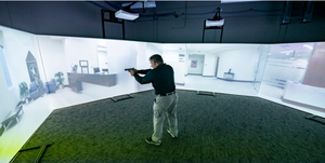 Juego de Simulación de Tiro con Proyección <span class=keywords><strong>3D</strong></span> Interactiva, Pistola Láser, Ejercicio de Tiro, Equipo de Juegos para Interiores - Product Image 4