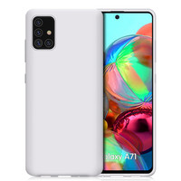 Coque de téléphone portable en silicone SUNNY entièrement couvrante, 10 couleurs, étanche, antichoc, avec doublure en microfibre pour // A71