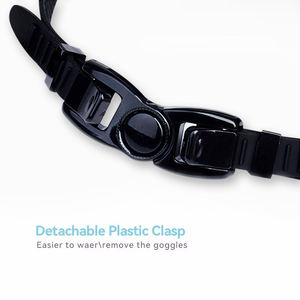 ישר נגד ערפל high definition גבוהה לשחות משקפי מגן עבור מבוגרים שאינם דולפים לשחות סיליקון עמיד למים השחיה סיליקון - Product Image 6