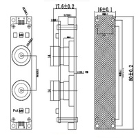 Cámara USB ZYKD de Alta Definición 2MP, Binocular, 1080p, Amplio Rango Dinámico, Detección de Vida Real, para Kioscos Publicitarios y Monitoreo de Video