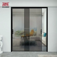 Ventanas Corredizas de Aluminio Resistentes a Huracanes, Diseño de Persiana Magnética Horizontal, Insonorizadas, con Certificación Energy Star, para Casas Modernas