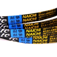 Correas en V de Caucho Modelo A-F de Alta Calidad, Envueltas Clásicamente, Resistentes al Desgaste, Estándar ISO, Personalizables, con Soporte OEM, NAICHI JIULONG