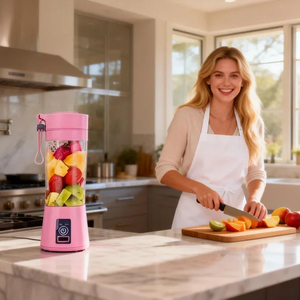 Frullatore Elettrico Portatile 380ML Ricaricabile Mini USB 6 Lame per Smoothie Frutta Wireless per Casa - Product Image 6