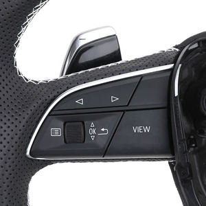 Volant en fibre <span class=keywords><strong>de</strong></span> carbone personnalisé style RS semi-perforé pour <span class=keywords><strong>AUDI</strong></span> A7 Q5L Q3 Q5 Q7 <span class=keywords><strong>Q8</strong></span> RSQ3 RSQ5 RSQ7 RSQ8 B9 B8 - Product Image 4