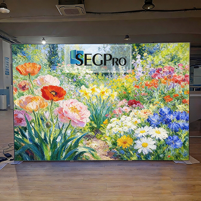 Lintel SEG Frameless LED Light Box Free Design-Silicone Edge Graphic Light Box Display Backdrop PVC / Aluminium Fabric Light Box
