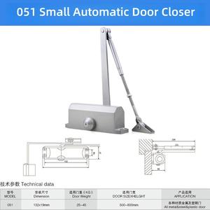 Ferme-<span class=keywords><strong>porte</strong></span> hydraulique commercial à 180 degrés, <span class=keywords><strong>fermeture</strong></span> automatique, montage <span class=keywords><strong>en</strong></span> surface, ferme-<span class=keywords><strong>porte</strong></span> automatique robuste <span class=keywords><strong>en</strong></span> aluminium - Product Image 2