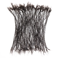 Originea Estensioni Micro Locs Permanenti Fatte a Mano con Punte Ricci Sisterlocks, 100% Capelli Umani Veri, Sbiancabili e Tingibili