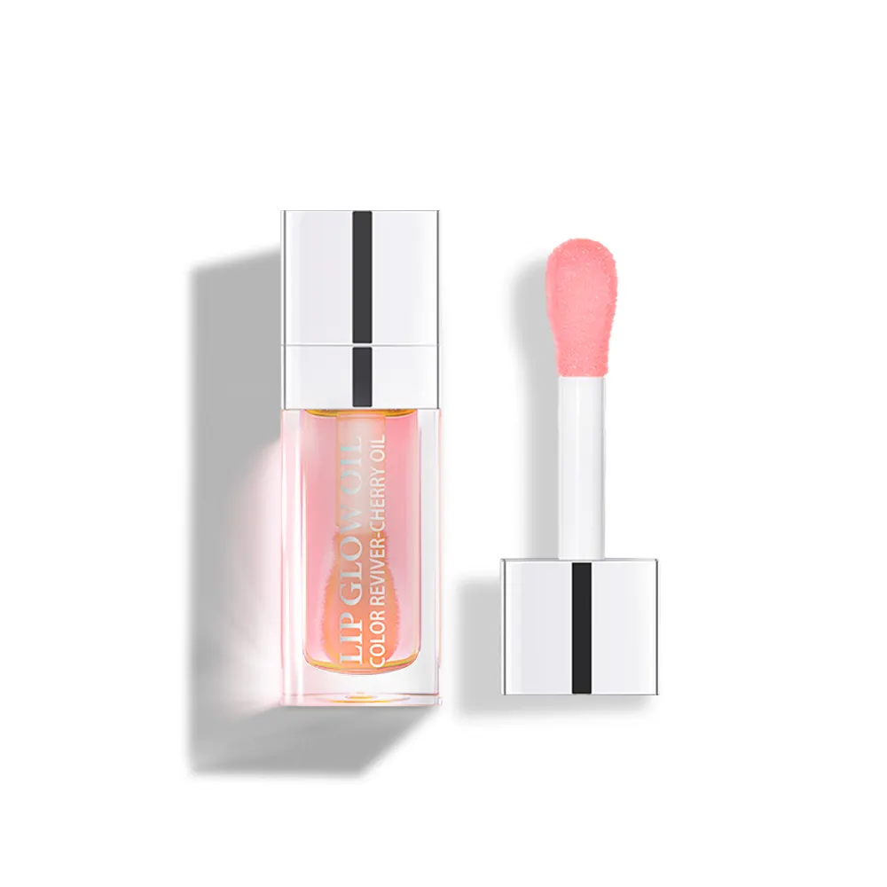 Ibcccndc olio per labbra rossetto lucido idratante trasparente toot lip Gloss balsamo per le labbra in vetro K1