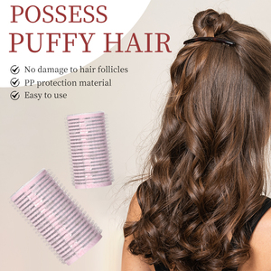 Juego de 3 Rodillos de Pelo Autoadherentes de Plástico y Aluminio, Color Rosa, para Rizos <span class=keywords><strong>con</strong></span> <span class=keywords><strong>Velcro</strong></span>, para Cabello Corto y Mediano S911 - Product Image 6