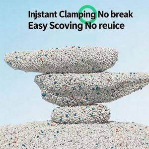China Factory Cat Litter 5l Direct Sale Eco Friendly Flushable <b>Absorbent</b> Pet Supplies Bentonite Cat Litter - Product Image 2