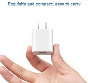 2.1A US Fast Charging Head Dual Port Cube Android Phone Universal Travel Wall Charger for Samsung Huawei iPhone - Product Image 5