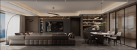 Services professionnels modernes d'aménagement intérieur pour les zones chambre, salle à manger et escalier – Conception graphique 3D personnalisée tout-en-un