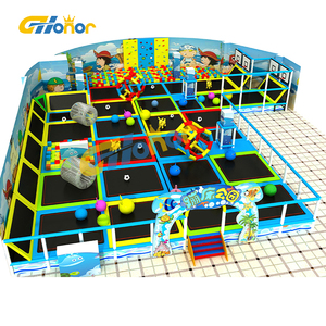 Amusement Nouveau Style Personnalisé <span class=keywords><strong>Nice</strong></span> Kids Naughty Fort piscine à vagues enfants balançoire lit équipement Aire de jeux intérieure - Product Image 6