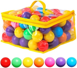 <span class=keywords><strong>Balle</strong></span> en LDPE souple <span class=keywords><strong>rose</strong></span> de 100 mm de la marque HY pour enfants, idéale pour <span class=keywords><strong>piscine</strong></span> extérieure et fosse à balles, anti-stress, emballée dans un sac en filet - Product Image 1