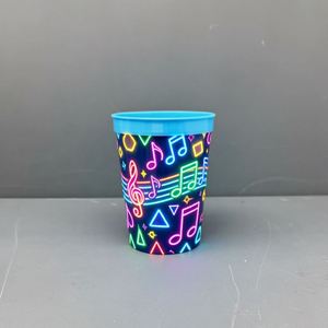 Dishwasher Safe Color Changing Cups Party Premium <b>Plastic</b> Durable Assorted Size Pack for Beach Party PRS - Product Image 4
