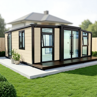 Maison préfabriquée de luxe de 30 pieds avec cuisine, salle de bain, 1, 2 ou 3 chambres, maison conteneur extensible