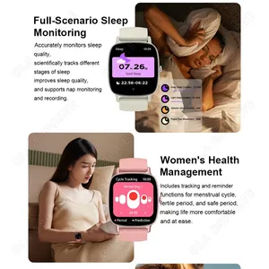 P122 Smart Watch Multi-sport mode Blood Pressure Sleep Health Monitoring 1.85 Inch Call IP68 Waterproof Smartwatch Hw12 - Product Image 4