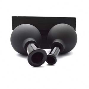 Coppette in Silicone per coppettazione sottovuoto professionale in vetro, tazze per alleviare il dolore, Lifting per il viso, Set di coppette con tazze di 2 dimensioni - Product Image 5