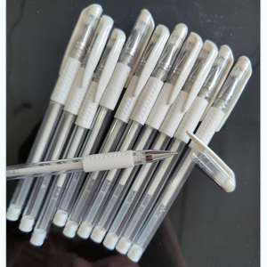 أقلام حبر أبيض معتم للرسم على الورق الأسود، التخطيط، التوضيح، أقلام جل بيضاء، أقلام حبر جل - Product Image 3