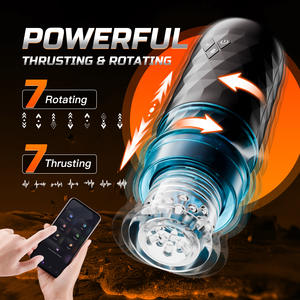 เครื่องปั๊มสูญญากาศแบบหมุนได้สำหรับผู้ชายเครื่องทางเพศอัตโนมัติแบบหมุนได้ - Product Image 3