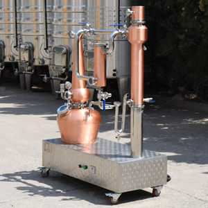 Destilador <span class=keywords><strong>de</strong></span> Whisky <span class=keywords><strong>de</strong></span> <span class=keywords><strong>Cebada</strong></span> Eléctrico <span class=keywords><strong>de</strong></span> Cobre Rojo <span class=keywords><strong>de</strong></span> 20 Litros con Fácil Operación - Product Image 3