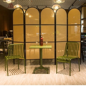 Ensemble de meubles en métal moderne, Patio de jardin extérieur <span class=keywords><strong>Table</strong></span> <span class=keywords><strong>pliante</strong></span> réglable café bistrot <span class=keywords><strong>Table</strong></span> en acier et chaise de salle à manger industrielle - Product Image 6