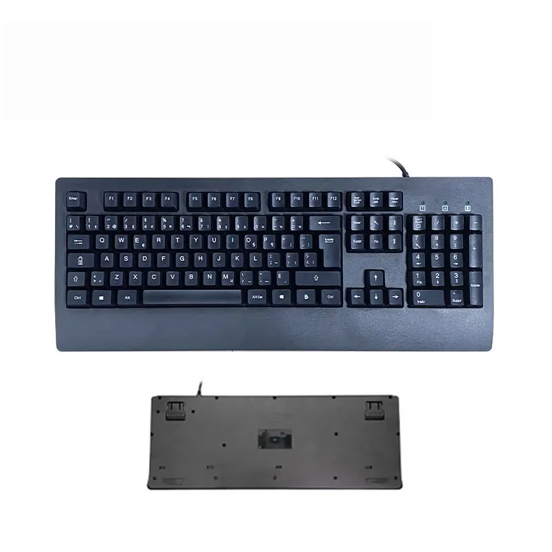 USB Wired Computer Keyboard Desktop Laptop Microsoft Ergonomic Keyboard for Home Office KB-399